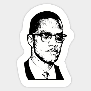 Malcolm X, Black History Sticker
